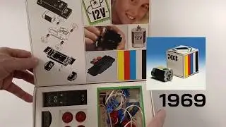 Lego 702, 12 v Motor with Accessories Pack