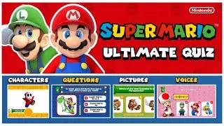 The Super Mario Bros Quiz! | Mario & Luigi Game - Nintendo🍄