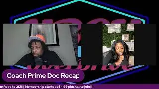 Doc Holliday and SheLovesThee discuss Coach Prime Documentary on Jackson State Football