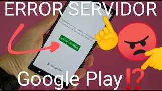 ❌🛒 ERROR de SERVIDOR en PLAY STORE (SOLUCI&Oacute;N F&Aacute;CIL y R&Aacute;PIDA 2026 ❕❗)