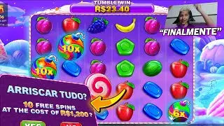 SWEET BONANZA FINALMENTE PAGOU *arrisquei tudo*