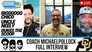 FULL INTERVIEW: Colorado Buffs Coach Michael Pollock on The Morning Run!