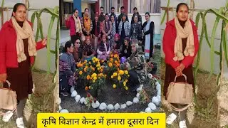 कृषि विज्ञान केन्द्र में हमारा दूसरा दिन #villagelife #villagerlifestyle #pahadilifestyle #volg