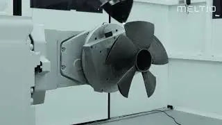 Propeller 5 axis _ Meltio metal 3D printing