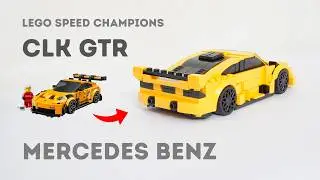 Mercedes-Benz CLK GTR |  LEGO 77239 Alternate Build