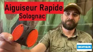 Aiguiseur Rapide &agrave; 6 &euro; - DECATHLON Solognac , essai , test... Simple Rapide Efficace