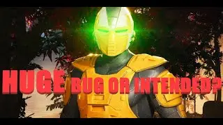 HUGE buff to Cyrax a bug or intended?