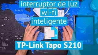 TP-Link Tapo S210 descripci&oacute;n y configuraci&oacute;n del interruptor de luz Wi-Fi inteligente