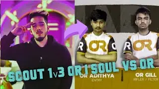 Scout 1v3 OR | Soul vs OR Water City Fight