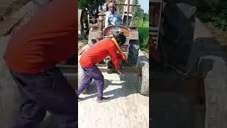 old tractor