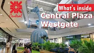 WHAT'S INSIDE THAILAND'S BIGGEST MALL? CENTRAL PLAZA WESTGATE  ZONES & LEVELS || Manding in Thailand