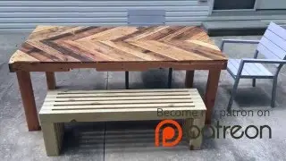 How To Build A Modern Outdoor Bench | Crafted Workshop