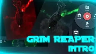 KINEMASTER TUTORIAL:-THE GRIM REAPER INTRO |PIXELLAB|KINEMASTER|TECH BUDDY