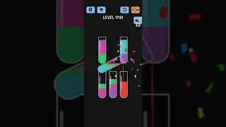 Water Color Sort Level 1751 1752 1753 1754 1755 WalkThrough Solution Gameplay