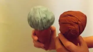 Make pretend play Ice cream cones from toilet paper rolls.