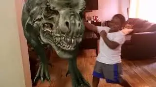 Mon Mon Dinosaur Beat Down!