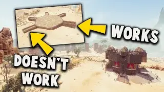 Simple, Round Design, Useful Tiny Castle | CONAN EXILES