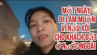 Dậy sớm nấu xôi gấc cho khách đặt ở nước ngoài/Đi làm muộn vì mải nấu xôi#van nguyen#c/s ở Iceland