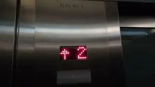 HUGE MEI Hydraulic elevator @ Park Plaza Little Rock AR 