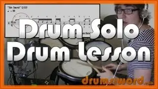 ★ Том Сойер (Rush) ★ Урок игры на барабанах | Как играть соло и заполнение на барабанах (Нил Пирт)