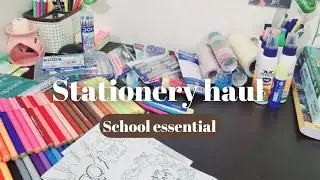 stationery haul | school essential items | Indian student🇮🇳 | affordable stationery #stationery