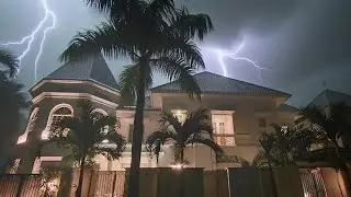 RAINY NIGHT ROUTINE WITH THUNDERSTORM AMBIENCE AND SLEEPSTREAM CALM 🌧️🛌