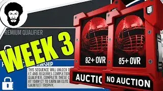 Premium Gauntlet Unleashed Week 3 Grinding For Free 82 Overall Elite Or 85 Plus NAT Elite