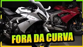 TRIUMPH DAYTONA 660 &Eacute; BARATA, CONFORT&Aacute;VEL E ANDA MUITO