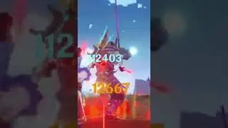 this is what 270.1% crit damage looks like | Genshin Impact #shorts