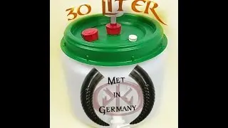 (fast) 30Liter Met-Teil 1/4-Der Ansatz- OHNE Reinzuchthefe, Hefen&auml;rsalz, S&auml;ure,    oder son