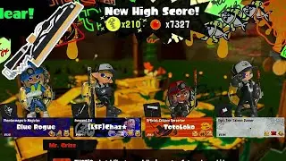210 Golden Eggs on Eggstra Work #3 (Splatana Wiper Gameplay) | Splatoon 3