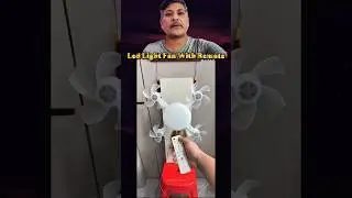 Ceiling Fan with Lights & Remote | gadget 😱#Shorts #DroneFan #Tech