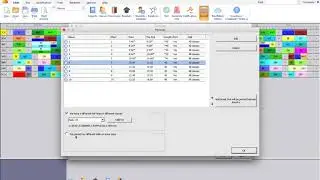 aScTimetables Training - How to set different times for different days