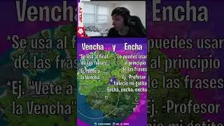 JELTY EXPLICA LA DIFERENCIA ENTRE VENCHA Y ENCHA - Clip de Jelty #shorts