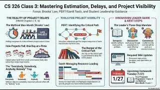 CS326 Class 3 Podcast: Project Delays and Communication Overhead