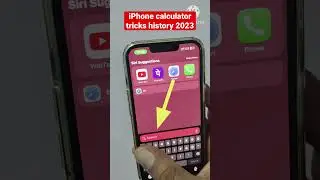 iPhone Calculator Tricks History 2023 #shorts apple calculator #iphonefeatures #youtubeshortsvideo