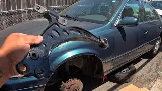 CAMBIO DE BRAZOS DE CONTROL DELANTEROS TOYOTA CAMRY 1997 AL 2001