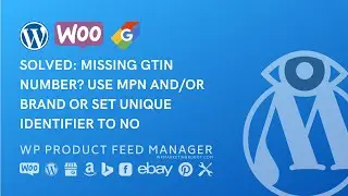 No gtin use mpn and brand