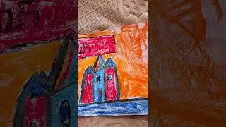 My drawing #anime #drawing #rocket #house #colouring #bestreels #viralshort #viraldrawing
