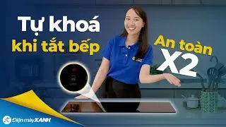 An to&agrave;n x2 với t&iacute;nh năng tự kho&aacute; tr&ecirc;n BẾP HAWONKOO CEH-266