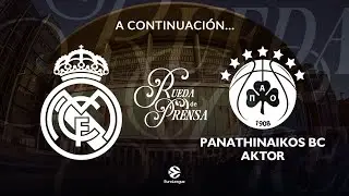 Post-game Press Conference | Real Madrid - Panathinaikos| Euroleague