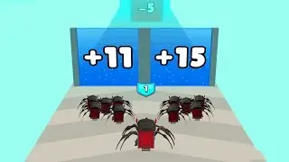 MERGE SPIDER TRAIN ALL LEVELS GAMEPLAY WALKTHROUGH PART 5