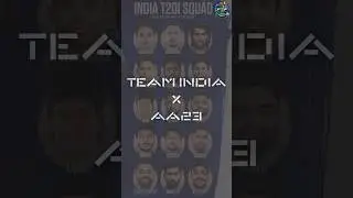 Team India X AA23 #AA23 #indiancricketteam #t20worldcup #viral #trending #explore #alluarjun #shorts