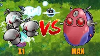 PVZ 1 Fusion 2.3 Challenge!! 1 New All Plants Fusion VS Ultimate Bowling Zombie - Who Will Win?