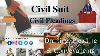 What is Civil Suit in Drafting? learn drafting
