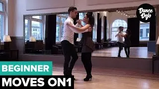 Basic Salsa Steps for Beginners On1 - Side Basic & Front-Back Basic | TheDanceDojo.com