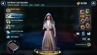 Jedi Master Luke Mods - SWGOH - Plus 4 Other Characters to Change