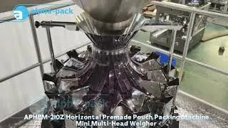 APHPM-210Z Horizontal Premade Pouch Packing Machine With Mini Multi- head Weigher @pennwong2974