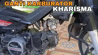 GANTI KARBURATOR KHARISMA DI ASTREA GRAND #astreagrand