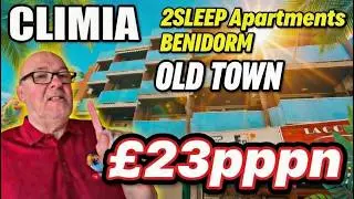 &pound;23 A NIGHT in Benidorm Old Town?! 😱 Staying at Climia 2Sleep Apartments
